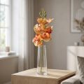 Orchidée artificielle Phalaenopsis flambée rouge jaune 78cm | Floristik24.be
