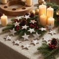Mini étoiles de bouleau 2 cm - 2,5 cm blanchies à la chaux, 150 pièces | Floristik24.be