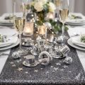 Cylindre mini argent 12 pcs | Floristik24.be