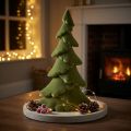 Sapin de Noël artificiel vert sapin floqué 45cm | Floristik24.be