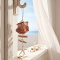 Suspension décorative maritime coquillage étoile de mer Ø10–12cm 40cm | Floristik24.be