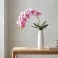 Orchidée Phalaenopsis artificielle 8 fleurs rose 104cm | Floristik24.be