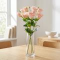 Fleurs artificielles Eustoma Lisianthus rose 52cm 5 pcs | Floristik24.be