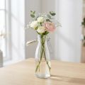 Bouteille verre décoratif avec bouchon transparent Ø7cm 20,5cm | Floristik24.be