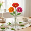 Papier crêpe fleuriste rose 50x250cm | Floristik24.be
