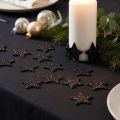Mini étoile pailletée noire 2,5 cm 96 pièces | Floristik24.be