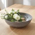 Bol gris mat élégant 37 cm -