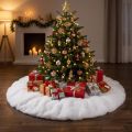 Couverture de sapin de Noël ronde base de neige Ø100cm | Floristik24.be