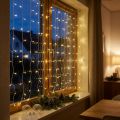Rideau lumineux 120 LED guirlande lumineuse blanc chaud 100×180cm | Floristik24.be