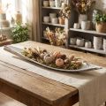 Coquille de noix de coco feuille de coco blanchie 60cm | Floristik24.be