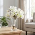 Bouquet de magnolia blanc 40cm 5 pcs | Floristik24.be