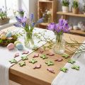 Mini décoration litière en bois 2cm pastel asst. 144 pièces | Floristik24.be