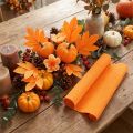 Papier crêpe fleuriste orange clair 50x250cm | Floristik24.be
