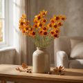 Fleurs artificielles Cosmea Orange panier à bijoux H51cm 3 pcs | Floristik24.be