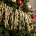 rideau décoratif doré en lamelles 90×200 cm | Floristik24.be