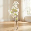 Branche de lilas artificielle Fleurs blanches L95cm | Floristik24.be
