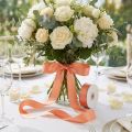 Ruban cadeau et décoration 40 mm x 50 m abricot | Floristik24.be