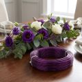 Fil aluminium Ø2mm violet foncé 60m 500g | Floristik24.be