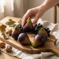 VIANA Figues décoratives 8 cm, lot de 6 - Fruits artificiels pour la décoration de table et les fêtes | Floristik24.be