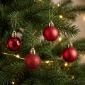 Décorations de sapin de Noël Boule de Noël rouge 3 cm 14 pièces | Floristik24.be