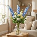 Delphinium artificiel bleu Delphinium fleur artificielle fleurs en soie | Floristik24.be