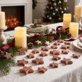Décoration à disperser étoiles de Noël étoiles dispersées rose Ø4/5cm 40pcs | Floristik24.be