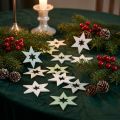 Décoration d'étoiles en bois Décoration de Noël Vert H4cm 72 pcs | Floristik24.be