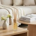 Flacon diffuseur en verre transparent note parfumée poire sauvage 100ml | Floristik24.be