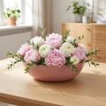 Bol décoratif vieux rose Ø30cm H9cm | Floristik24.be