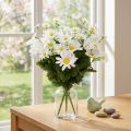 Bouquet de marguerites blanc 45cm | Floristik24.be