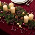Décoration de table décorative à paillettes étoiles baies Noël 4,5 cm 120 pcs | Floristik24.be