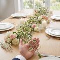 Guirlande de plantes artificielles pour décorations et événements romantiques de mariage, 150 cm | Floristik24.be