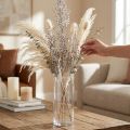 Branche déco rouge blanc lavé 64cm Plante artificielle comme la vraie ! | Floristik24.be