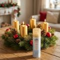 Spray pailleté doré pour décorations de Noël, 150 ml | Floristik24.be