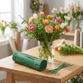 Bandes de reliure vert moyen 25cm 2 fils 1000 pièces | Floristik24.be