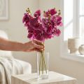 Orchidées artificielles fleurs artificielles violettes comme de vraies 56cm 3 pcs | Floristik24.be