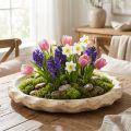 Bol décoratif en bois bol en bois Paulownia naturel Ø36cm | Floristik24.be