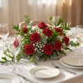 Mousse rose rouge Ø4cm 48 pcs | Floristik24.be