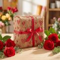 Papier cadeau alvéolé durable