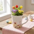 Pot de fleurs en céramique à