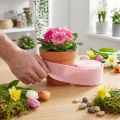 Ruban de feutre rose, ruban de laine, ruban de feutre de laine, largeur 15 cm, longueur 5 m | Floristik24.be
