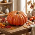 Citrouille artificielle orange légume artificiel automne Ø27cm | Floristik24.be