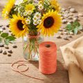 Ruban de jute cordon de jute ruban de jute orange Ø2mm 200m | Floristik24.be