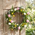 Couronne de vigne Ø30cm Couronne de porte naturelle Couronne décorative en osier Haute qualité Fait main | Floristik24.be