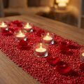 Granulés décoratifs pierres décoratives rouges 2mm - 3mm 2kg | Floristik24.be