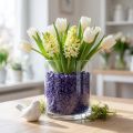 Pierres décoratives 9mm - 13mm violet 2kg | Floristik24.be