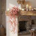 Eucalyptus artificiel suspendu plante artificielle rose automne 150cm | Floristik24.be