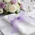 Ruban organza ruban cadeau ruban violet lisière 25mm 50m | Floristik24.be
