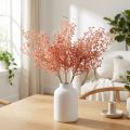 Décoration de fleurs artificielles, branches décoratives, décoration de branche rose 44cm 3 pcs | Floristik24.be
