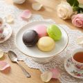Macarons décoratifs artificiels en meringue, colorés, 5 cm, lot de 8, décoration pour pâtisserie macarons | Floristik24.be